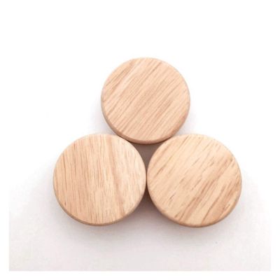 Kitchen drawer cupboard door handle 4/8/12pcs Wood Round Pull Knobs Natural Wooden Cabinet Drawer Wardrobe Knobs For Cabinet Drawer Handle Furniture Hardware for Family restaurant bathroom bedroom bar