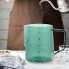 Cabilock Ergonomic Handle Large Capacity Glass Milk Jug Coffee Carafe for Catering Entertainment view 4