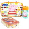 Peppa Pig Lunch Box Set for Kids | Adventure with George Pig, Rebecca Rabbit, Suzy Sheep | Carry Peppa's Adventure view 1