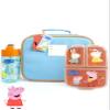 Peppa Pig Lunch Box Set for Kids | Adventure with George Pig, Rebecca Rabbit, Suzy Sheep | Carry Peppa's Adventure view 4