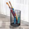 Umbrella Racks Black Wrought Iron Umbrella Stand Holder, Space-Saving Home Hotel Office Entrance Umbrella Bucket, Umbrella Basket with Hook and Drip Tray (Size : 20X55cm) view 4