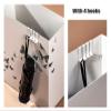 Umbrella Racks White Wrought Iron Umbrella Stand Holder, A Space-Saving Home Hotel Office Modern Umbrella Bucket with Movable Hook and Drip Tray view 4