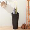 Umbrella Racks Indoor Metal Umbrella Stand Holder, School Office Hotel Round Modern Umbrella Bucket, Space-Saving Umbrella Basket, 23x47cm (Color : Black) view 4