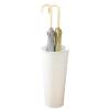 Umbrella Racks Iron Umbrella Stand Holder, Modern Indoor Umbrella Bucket, Round Umbrella Basket for Home Office Entrance, 23x47cm (Color : White) view 1