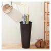 Umbrella Racks Metal Umbrella Stand Holder, Outdoor Modern Umbrella Bucket with Removable Hook and Drip Tray, 3 Colors, 23x47cm (Color : Black) view 1