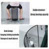 Umbrella Racks Metal Umbrella Stand Holder, Hotel Office Entrance Umbrella Bucket Umbrella Basket, with Hook and Drip Tray, 4 Colors, 2 Sizes (Color : Brown, Size : 20X55cm) view 4