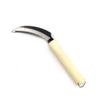 XMRISE Garden Sickle Full Hacksaw Hickle Weeding Small Herrated Lawn Special Weeding Agricultural Crescent Gardening Tools view 1