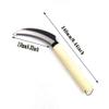 XMRISE Garden Sickle Full Hacksaw Hickle Weeding Small Herrated Lawn Special Weeding Agricultural Crescent Gardening Tools view 2