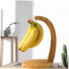 Cabilock 1pc Household Banana Display Stand Hanging Hook for Grapes and Countertop Fruit Storage Creative Design for Decor Khaki view 2