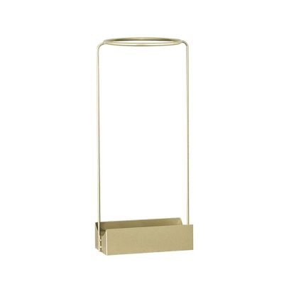 Umbrella Rack Hua Nordic Light Luxury Umbrella Stand, Golden Umbrella Bucket Metal Craft, Suitable for Home Living Room Business Lobby, 231051cm