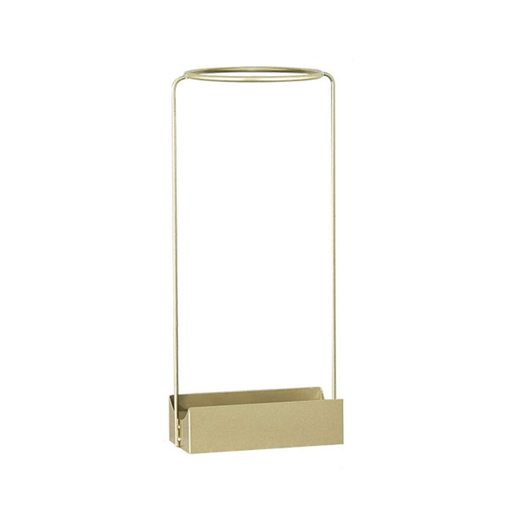 Umbrella Rack Hua Nordic Light Luxury Umbrella Stand, Golden Umbrella Bucket Metal Craft, Suitable for Home Living Room Business Lobby, 231051cm