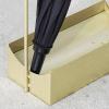 Umbrella Rack Hua Nordic Light Luxury Umbrella Stand, Golden Umbrella Bucket Metal Craft, Suitable for Home Living Room Business Lobby, 231051cm view 4