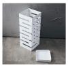 Umbrella Rack Hua Anti-Rust Metal Umbrella Storage Rack, Umbrella Stand with Drip Tray, Light Luxury Home Business Large Capacity Umbrella Storage Bucket, 20x20x51cm view 1