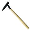 XMRISE Hoe Pointed Hoes Triangle Sickle Spade Wooden Handle Archaeological Ditch Fertilization Garden Weeding Tools view 1