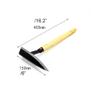 XMRISE Hoe Pointed Hoes Triangle Sickle Spade Wooden Handle Archaeological Ditch Fertilization Garden Weeding Tools view 2