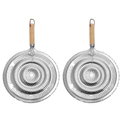 DOITOOL 2 Pack Tabletop Insulation Pads Pot Mats Heat Resistant Cook Pads for Kitchen and Dining 12.59X8.26X0.19In Heat Protection Trivets for Hot Pots and Plates