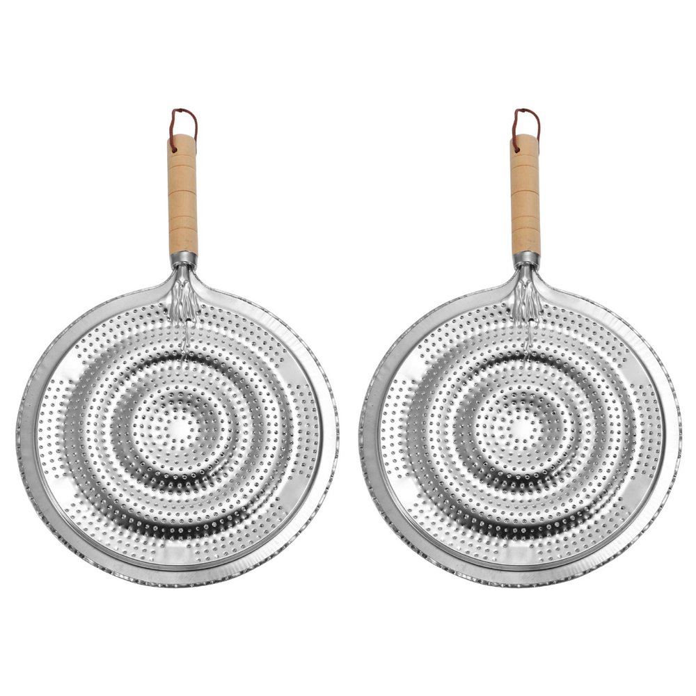 DOITOOL 2 Pack Tabletop Insulation Pads Pot Mats Heat Resistant Cook Pads for Kitchen and Dining 12.59X8.26X0.19In Heat Protection Trivets for Hot Pots and Plates