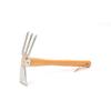 XMRISE Hoe Rake Hand Pointed Cultivator and Tiller Hoe Harrow Pick Pickaxe Mattock Gardening Picks Hoes Garden Weeding Tool,Hoe&Rake view 1