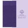 American Soft Linen Luxury 4 Piece Bath Towel Set, 600 GSM 100% Cotton Turkish Bath Towels for Bathroom, 27x54 in Extra Large Bathroom Shower Towels, Purple view 4