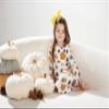 Mud Pie Three Stack Pumpkin Table Sitter, White, Gray, Orange, 15" x 10" Dia view 4