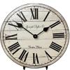 American Walston Ivory Wall Clock| Ultra Quiet Quartz Mechanism | Hand Made in USA Beautiful Crisp Lasting Color | Comes in 8 Sizes | 18-Inch view 1
