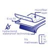 Bond 6 Mattress PAD Sleep Blueprint (King) view 2