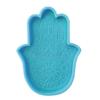 Kamonda Khamsah Hamsa Hand Coaster Epoxy Resin Silicone Mold Fatima Hand Tray Resin Mold Mold 4# view 1