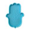 Kamonda Khamsah Hamsa Hand Coaster Epoxy Resin Silicone Mold Fatima Hand Tray Resin Mold Mold 4# view 3