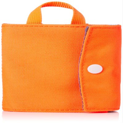 Rootot A 6748 Mini Wallet with Eco Bag, RO. Purse & Shopper, Orange