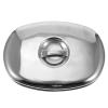 DOITOOL Stainless Steel Steak Cover Basting Steaming Cover Cheese Melting Dome Food Cover with Handle for Flat Top Griddle Grill Indoor/Outdoor view 1