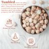 Crocon (2200+ Carats) Sunstone Tumbled Stones and Crystals bulk Natural Crystal Kit for Reiki Healing Crystal Polished, Tumble Stones, Chakra Balancing, Reiki Gift, Home Decor Size : 20-25 mm view 3