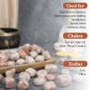 Crocon (2200+ Carats) Sunstone Tumbled Stones and Crystals bulk Natural Crystal Kit for Reiki Healing Crystal Polished, Tumble Stones, Chakra Balancing, Reiki Gift, Home Decor Size : 20-25 mm view 4