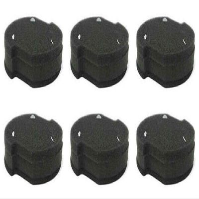 6 sets 1604127 Pre Motor Vacuum Filter fits for Bissell 1309 Pet Vac Part 1307, 1309R, 1309W.