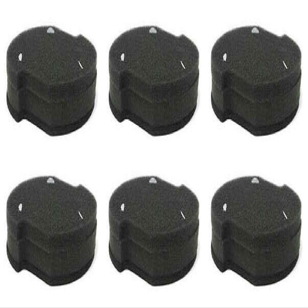 6 sets 1604127 Pre Motor Vacuum Filter fits for Bissell 1309 Pet Vac Part 1307, 1309R, 1309W.