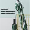 Umbrella Racks Golden Iron Umbrella Stand Holder, Large Capacity Umbrella Basket with Hooks and Drip Tray, Suitable for The Entrance of A Hotel Bank Office, 25x50cm view 4