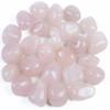Crocon 1LB Rose Quartz Tumbled Stones and Crystals Bulk 2000+ Carats Natural Crystal Kit for Reiki Healing Polished, Mothers Day, Tumble Stones, Chakra Balancing, Gift, Home Decor Size : 20mm view 1