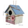 Balacoo Unique Design Bird House Outdoor Wooden Bird Nest Parrot Feeder Garden Yard Decor Ornament view 4
