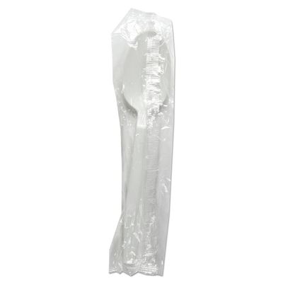 Boardwalk BWKTSHWPPWIW Heavyweight Wrapped Polypropylene Teaspoon Cutlery - White (1000/Carton)