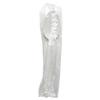 Boardwalk BWKTSHWPPWIW Heavyweight Wrapped Polypropylene Teaspoon Cutlery - White (1000/Carton) view 1