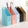 Umbrella Rack Hua Portable Metal Umbrella Stand, Umbrella Storage Bucket with Drip Tray, Anti-Rust and Easy to Clean, 20x25x60cm, 5 Colors (Color : White) view 3