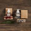 Mud Pie Christmas Toasted Marshmallow Scented Soap & Napkin Basket Set, Red Check view 4