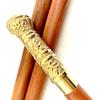 Vimal Nautical 36 to 37" INCH Approx Handmade Hiking Stick, Vintage Style Wooden Walking Cane, Long Antique Brass Handle Imperial Style Walking Stick, Unisex Cane Gift view 4