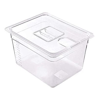 Anncus Stainless Steel Rack for Most 11L Sous Vide Cooker Containers Detachable Dividers Separator for Immersion Circulators - (Color: Transparent)