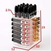 Anncus High Capacity Rotating Acrylic Makeup Organizer Storage Case Lipstick Holder Boxes Rotating Lip Gloss Organizer Display MJ1124 - (Color: 12x12x23) view 3