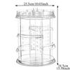 Anncus SAFEBET Cosmetic Storage Box Transparent Makeup Organizer 360 Rotating Acrylic Jewelry Box Drawer Desktop Organizer - (Color: SGMHGreenL) view 4