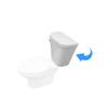 ProStock Toilet Tank Only 1.28 GPF White PST100 view 1