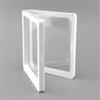 Anncus 50 pcs 7x7x2cm,clear plastic membranes photo frame display/ collection box/jewelry box -ourself mold - (Size: outer size 7x7x2cm, Color: white) view 1