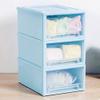 Anncus Underwear drawer storage box multi-layer plastic transparent wardrobe clothing pantyhose bra finishing box plastic storage bins - (Color: 15grid nogrid nogrid) view 2