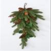 Worth Imports 30" Spruce Pine Cone Berry Teardrop view 1