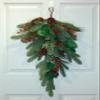 Worth Imports 30" Spruce Pine Cone Berry Teardrop view 3